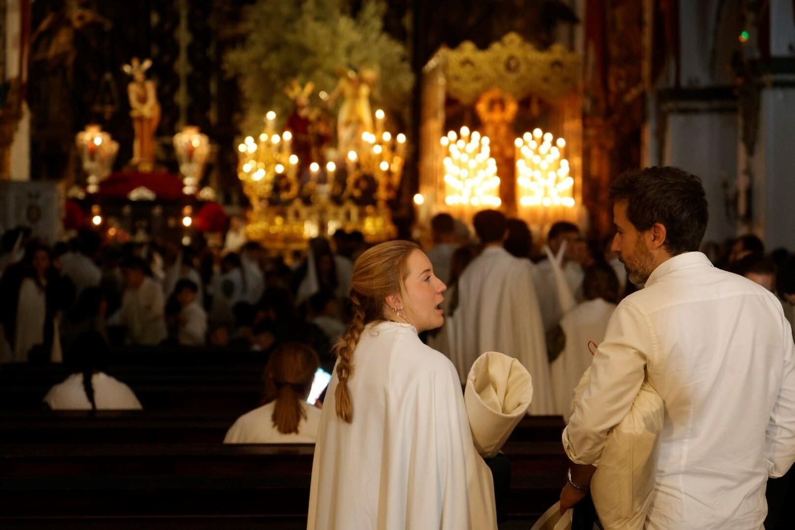 Intimidad en San Francisco con el Huerto en este Domingo de Ramos en Córdoba, en imágenes