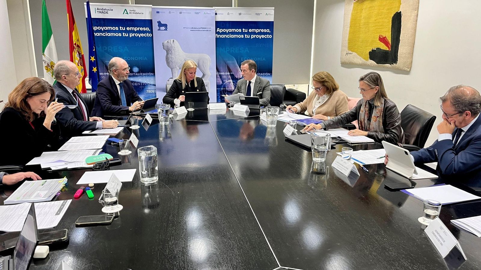 Jurado de los Premios Andalucía Trade.