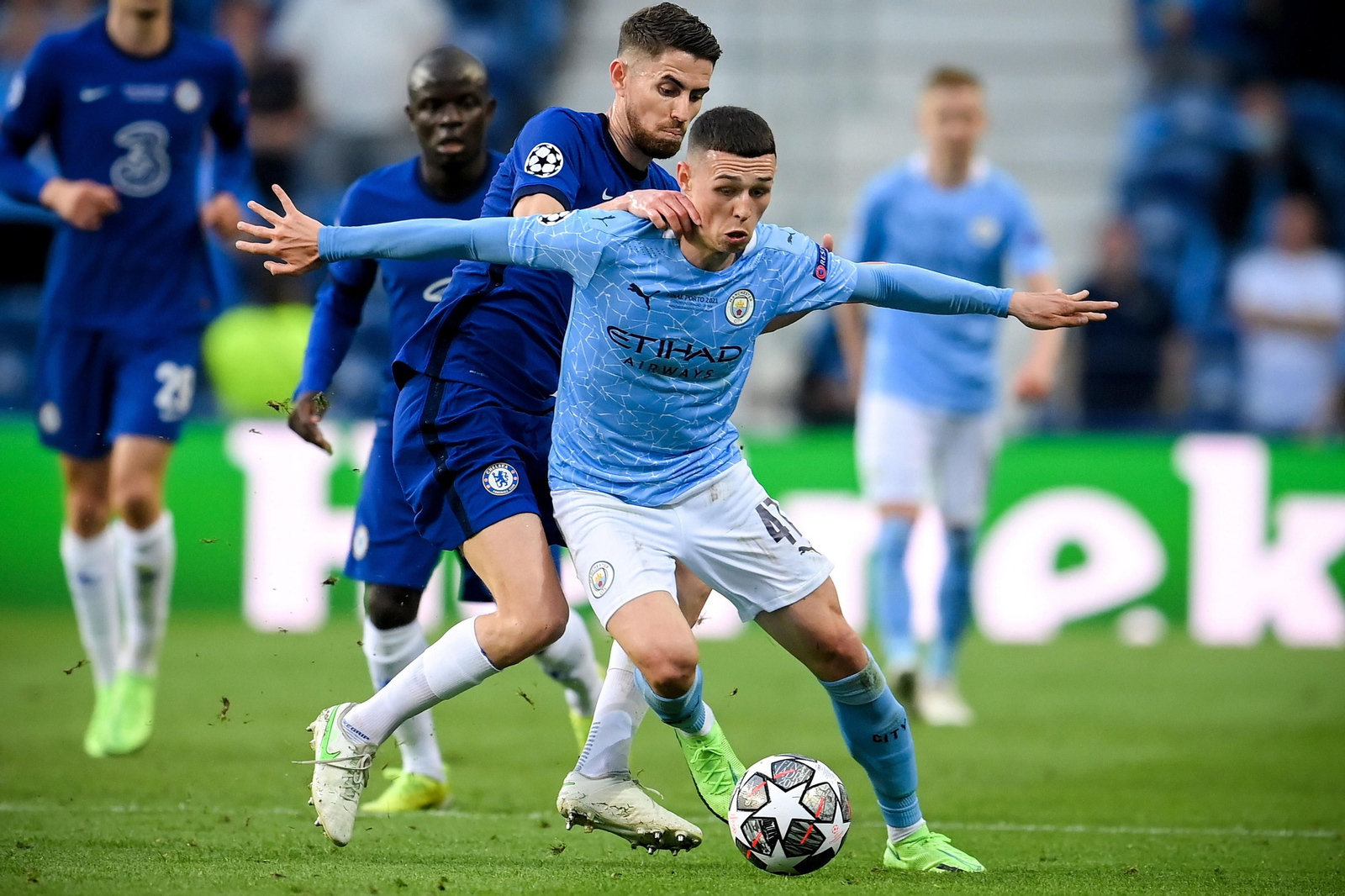 La final de la Champions entre el Manchester City y el Chelsea, en imágenes