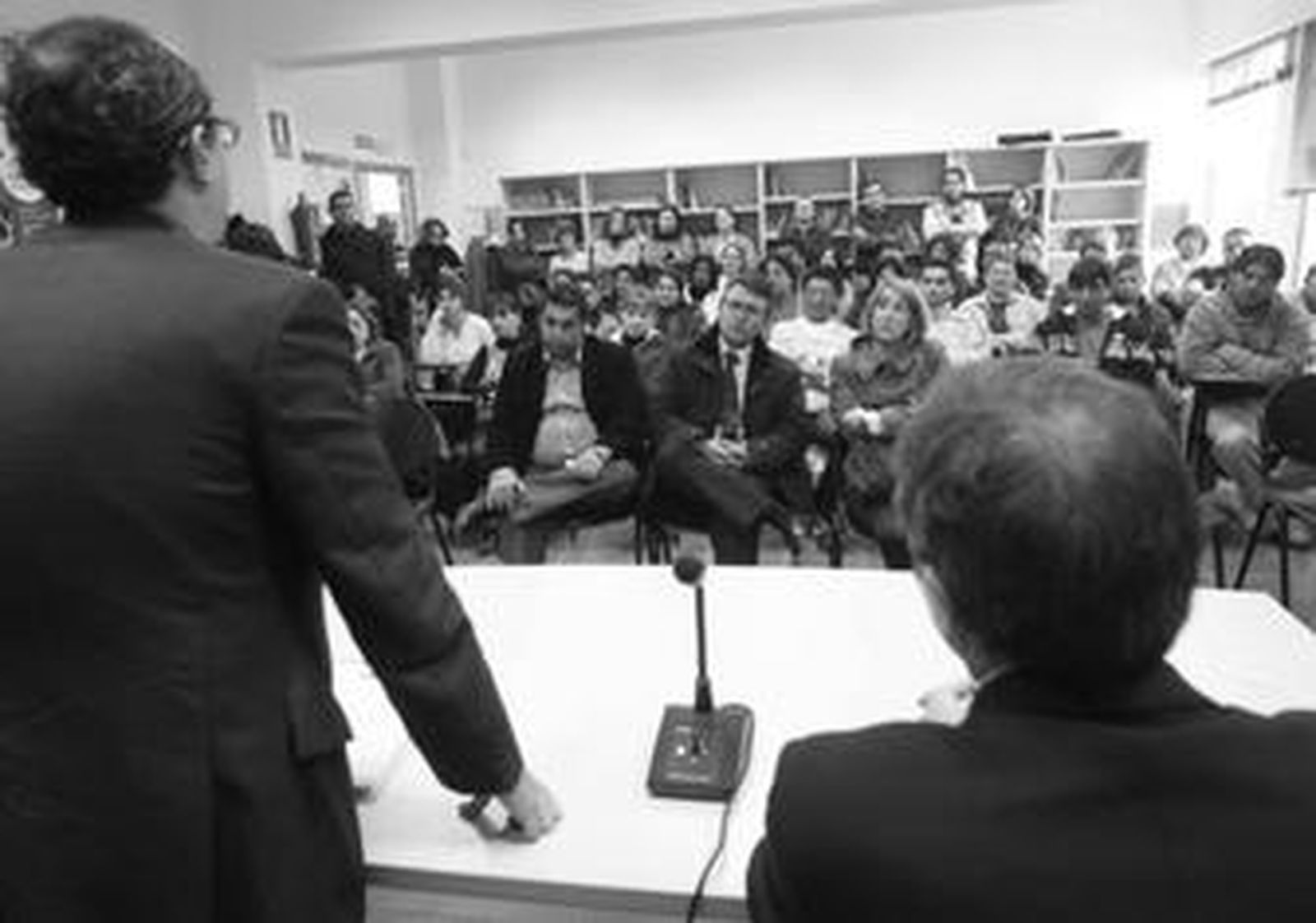 Imagen de la inauguración del taller Padre Manjón.