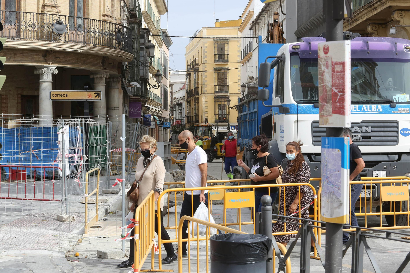 Asfaltado del eje Corredera-Esteve y obras de Calle Cerrón