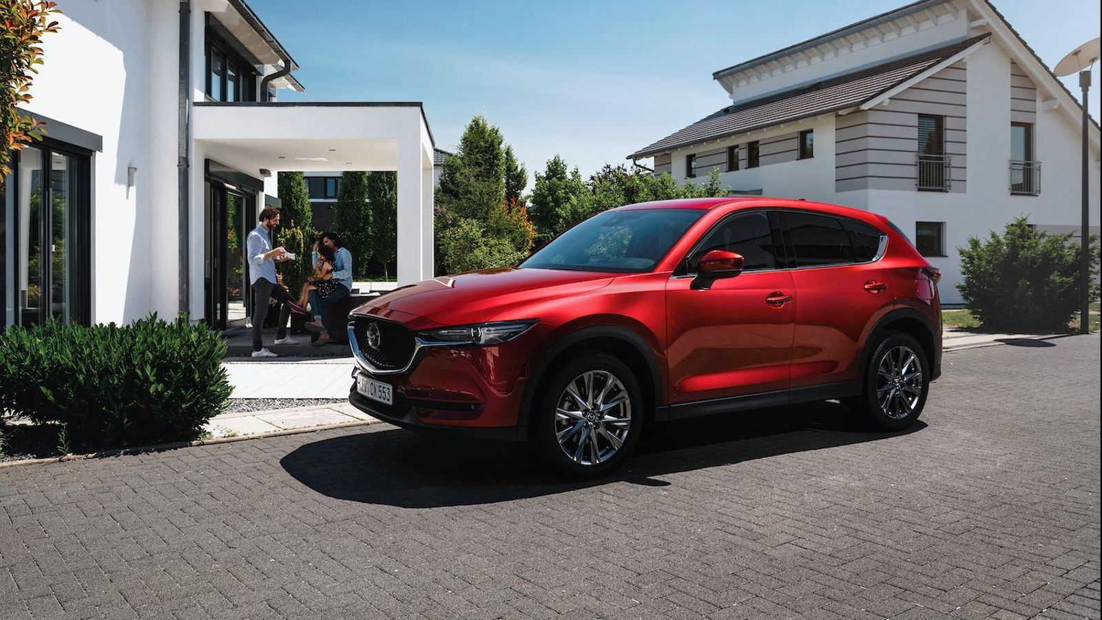 El tamaño no tiene porque está reñido con el estilo fluido y el Mazda CX-5 es un ejemplo de ello.