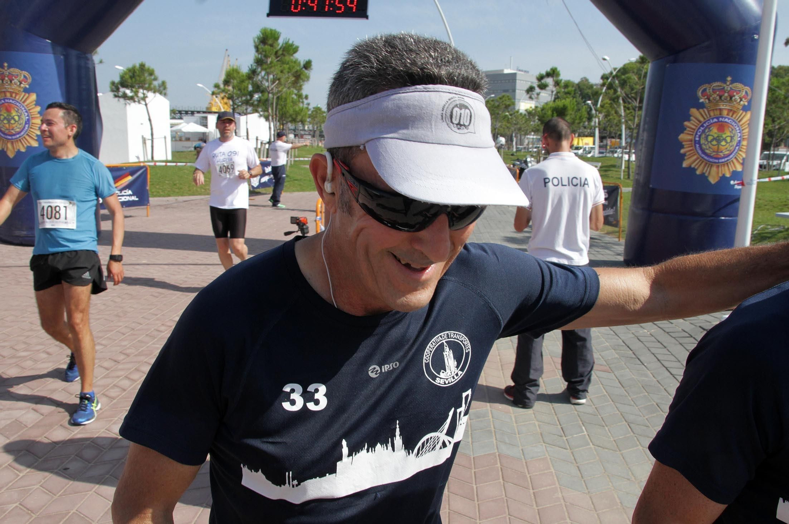 Imágenes de la Carrera Solidaria Ruta 091 organizada por la Policía Nacional