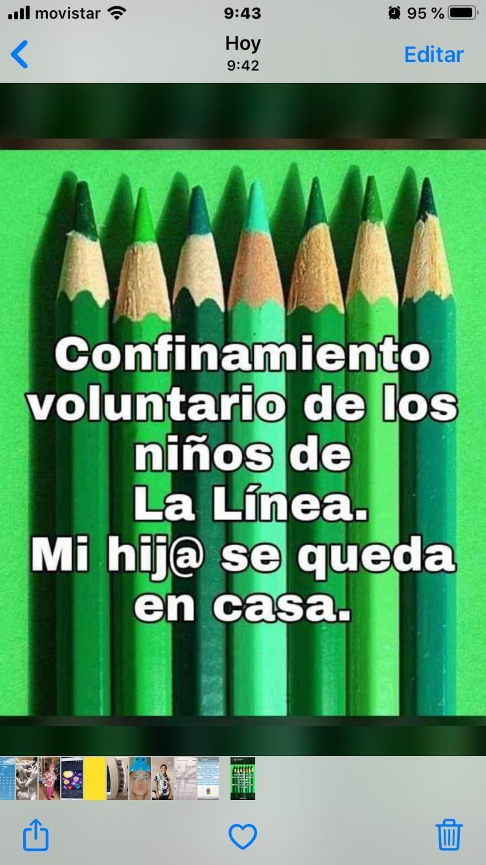 Un mensaje difundido por las redes sociales a favor de no llevar a los estudiantes a clase.