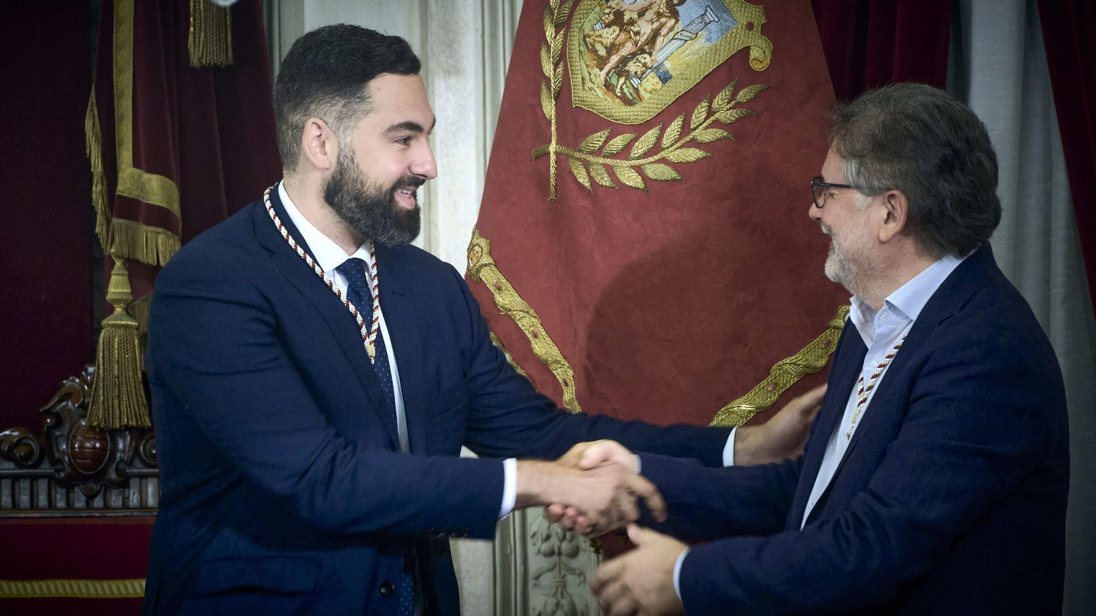 Pleno de  investidura de Bruno García.