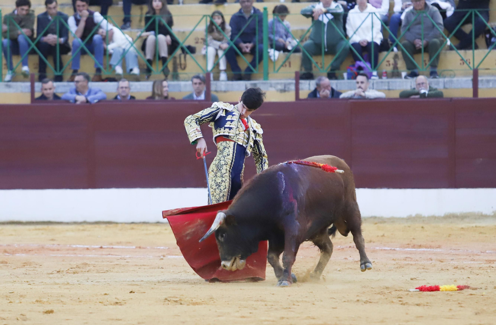 Imágenes de la novillada previa a la Semana Santa en la plaza de toros de La Línea