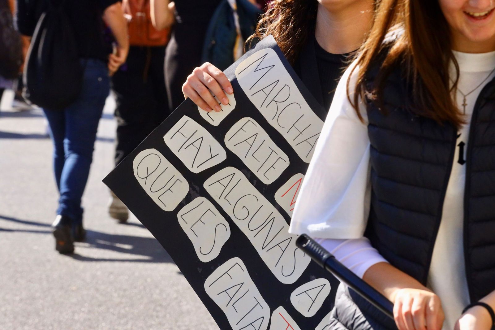 Todas las fotos que deja la manifestación del 25N