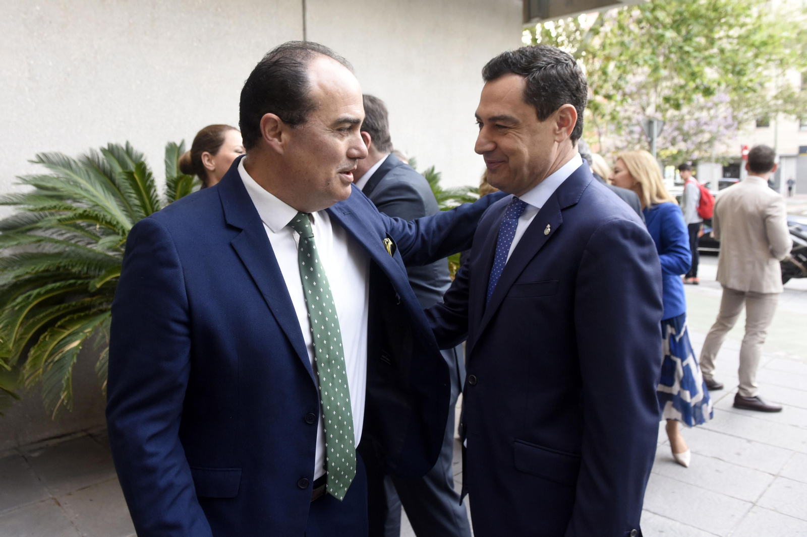 David Fernández y Juan Manuel Moreno