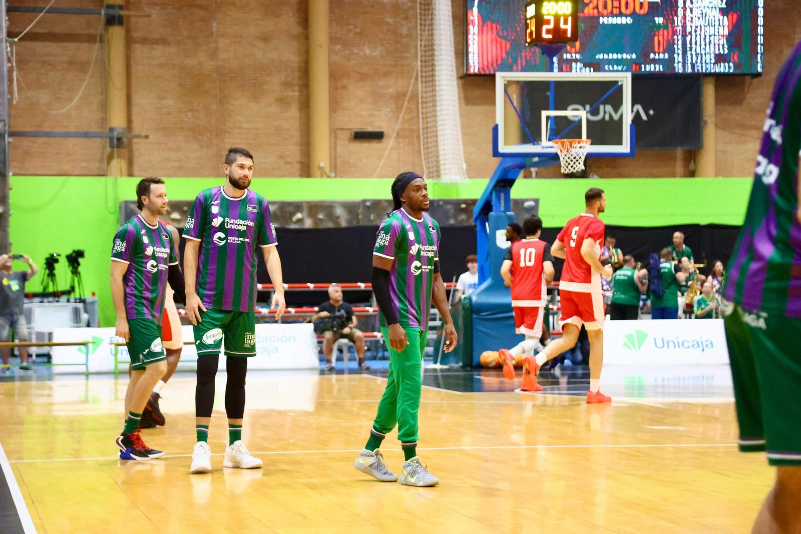 El Unicaja - Mónaco, en fotos