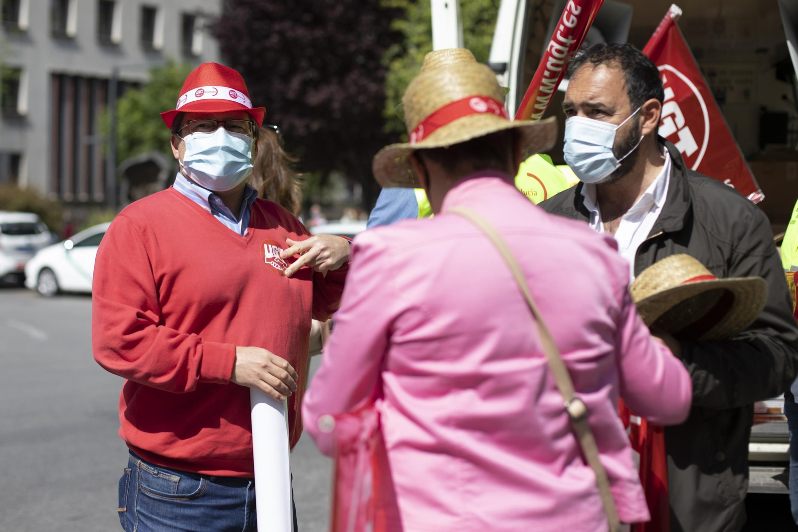 Fotos: Manifestación del 1º de Mayo en Granada
