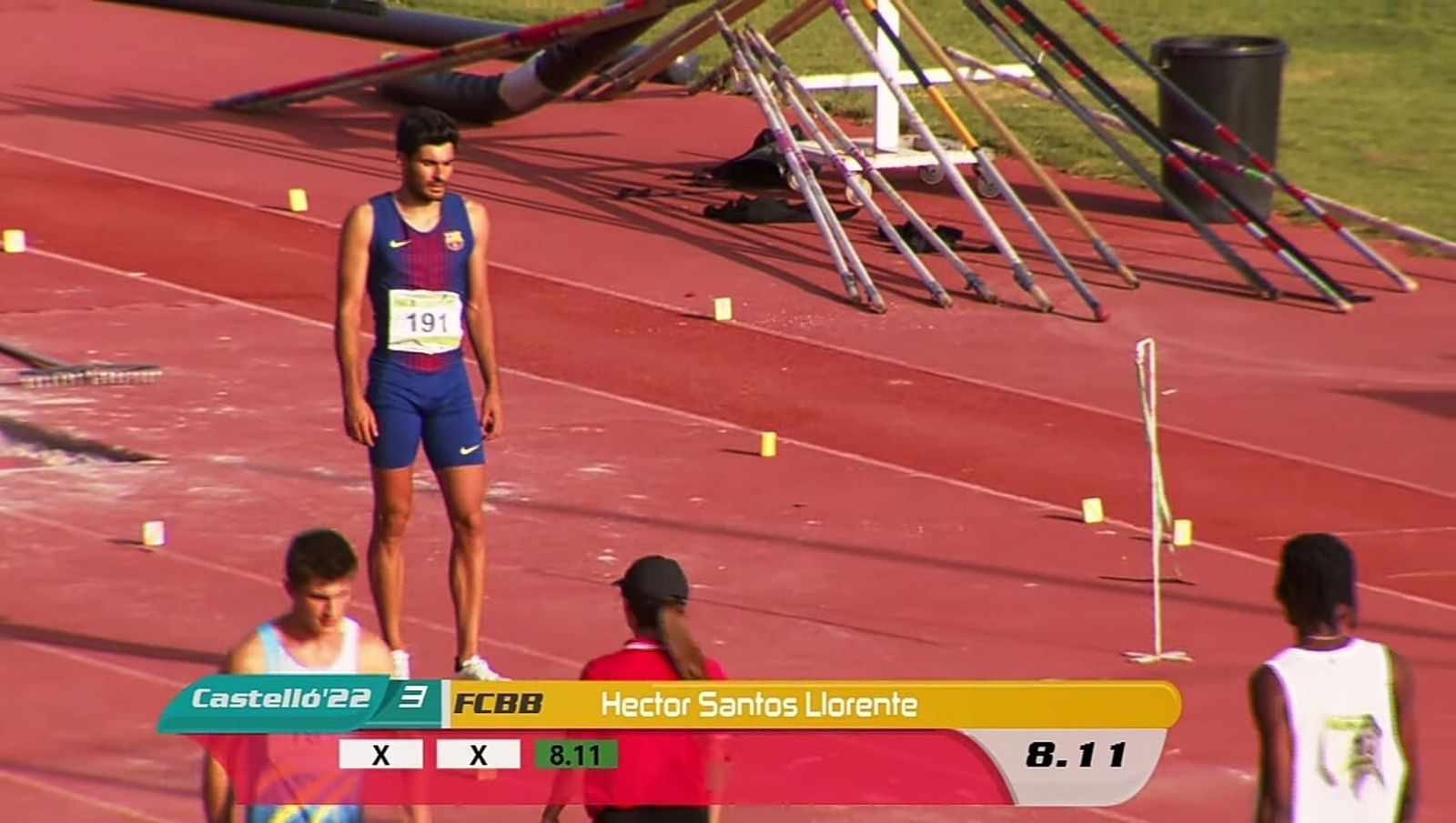 Héctor Santos, durante un momento de concurso en Castellón.