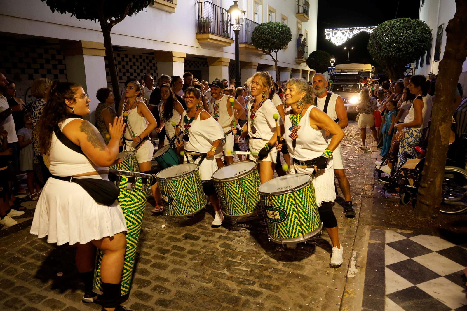 Un momento de la cabalgata de San Roque.