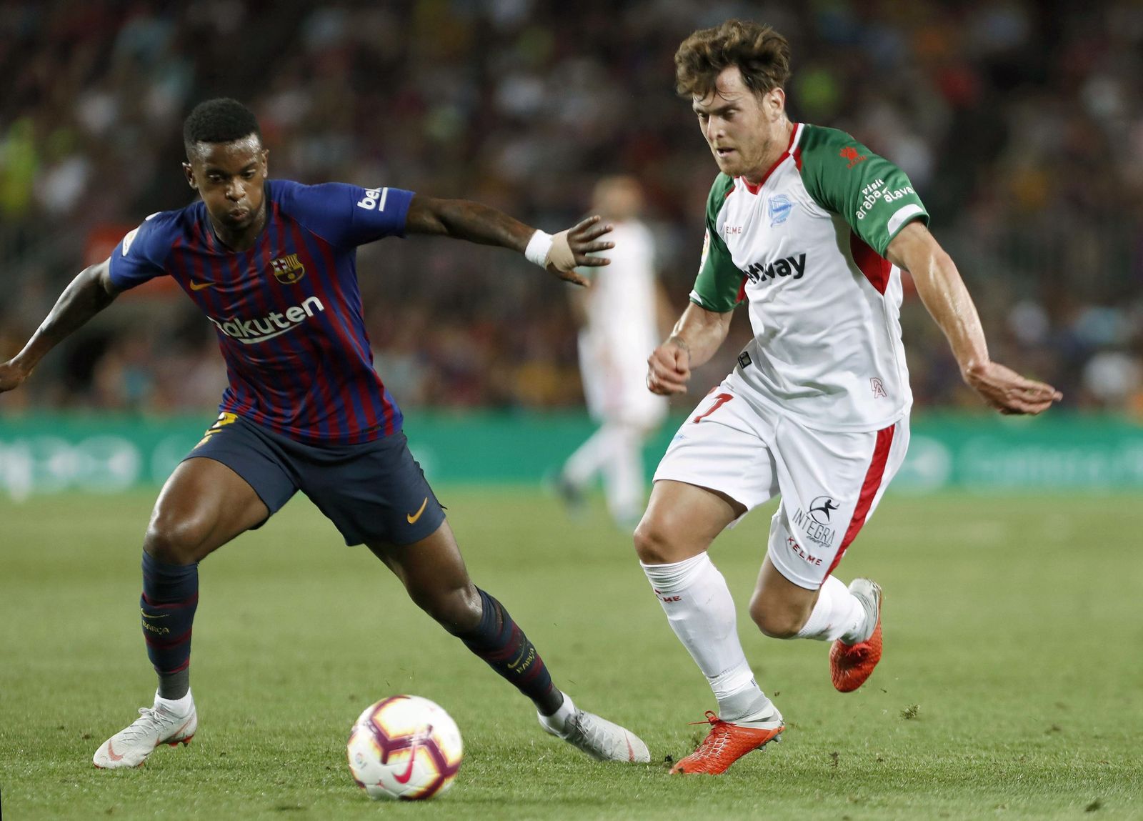 El Barcelona-Alavés, en imágenes