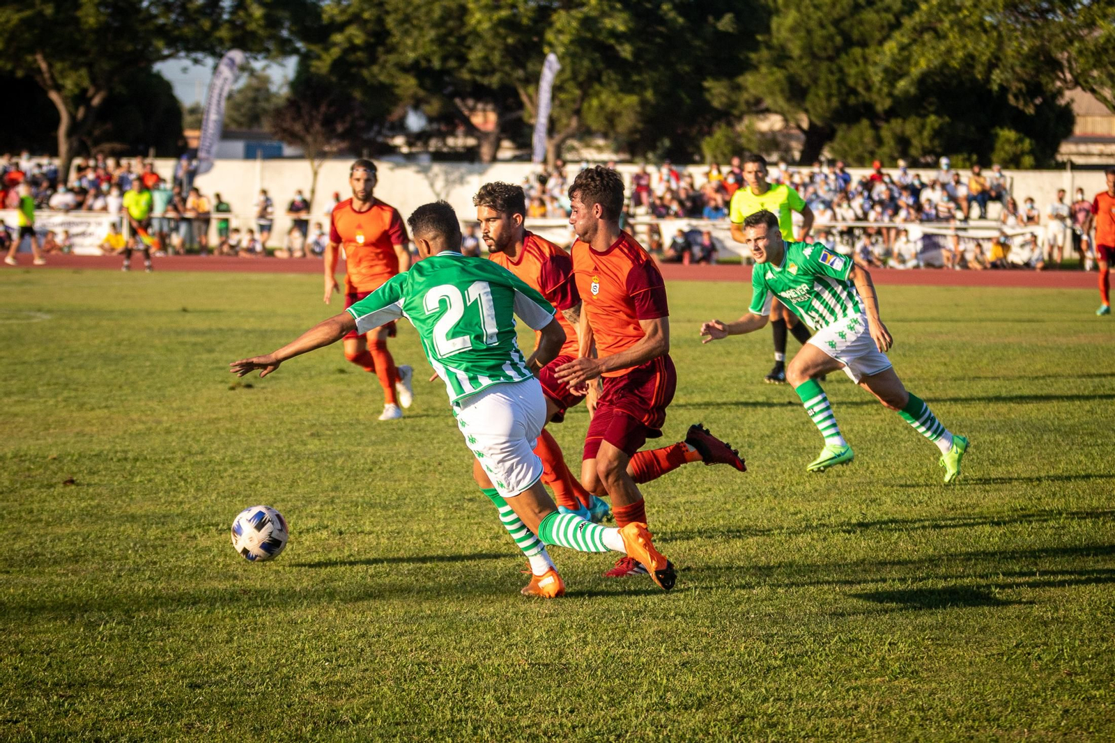 Imágenes del partido amistoso Recreativo de Huelva - Real Betis Deportivo