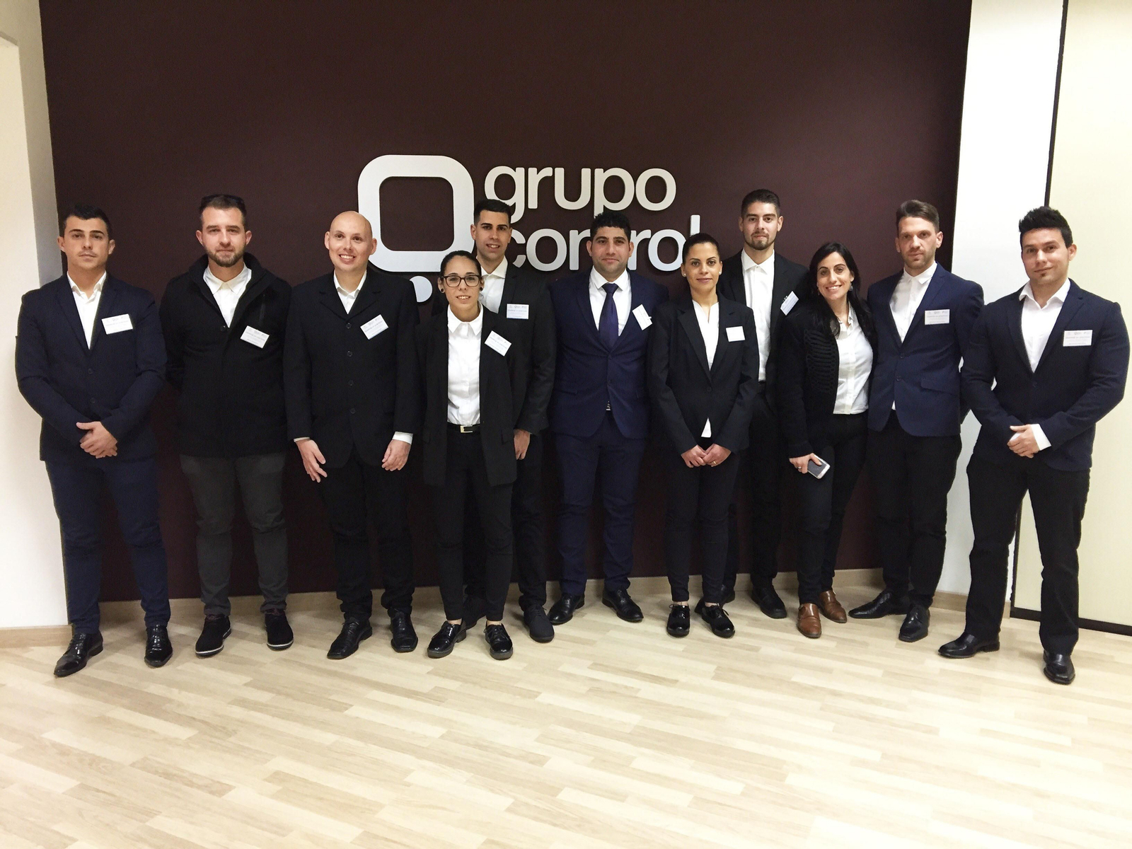 Miembros del programa en prácticas.