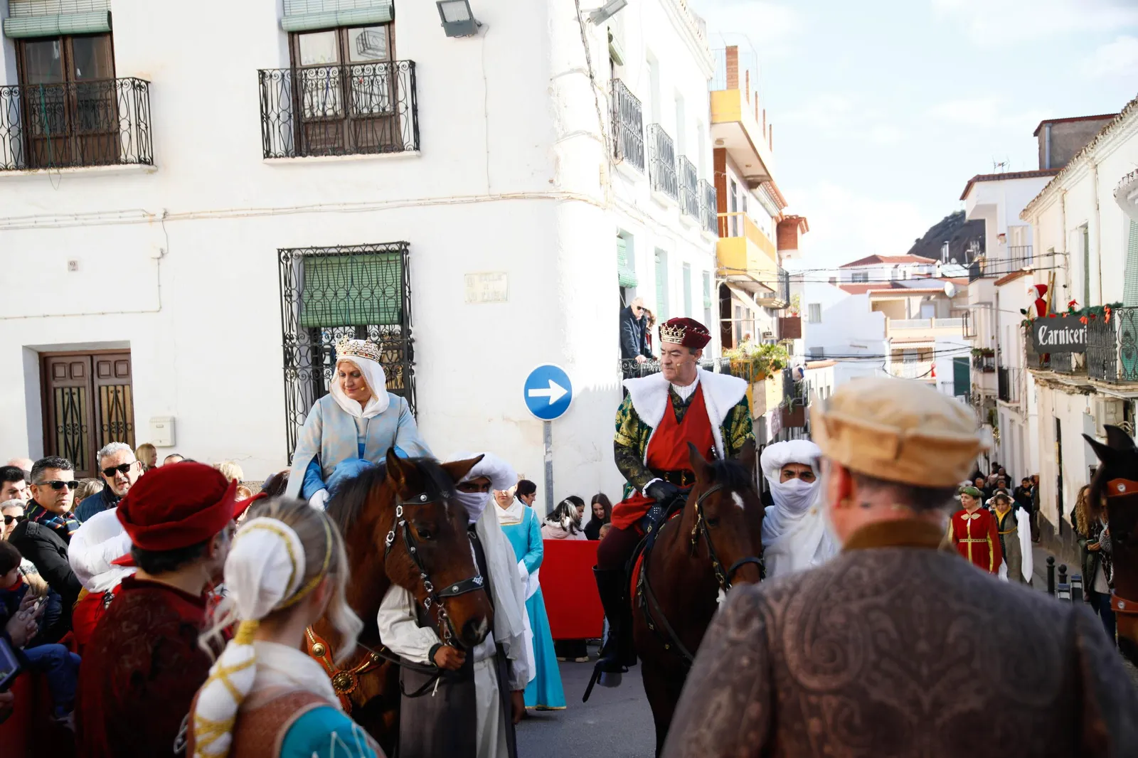 Momento de la recreación del año pasado.