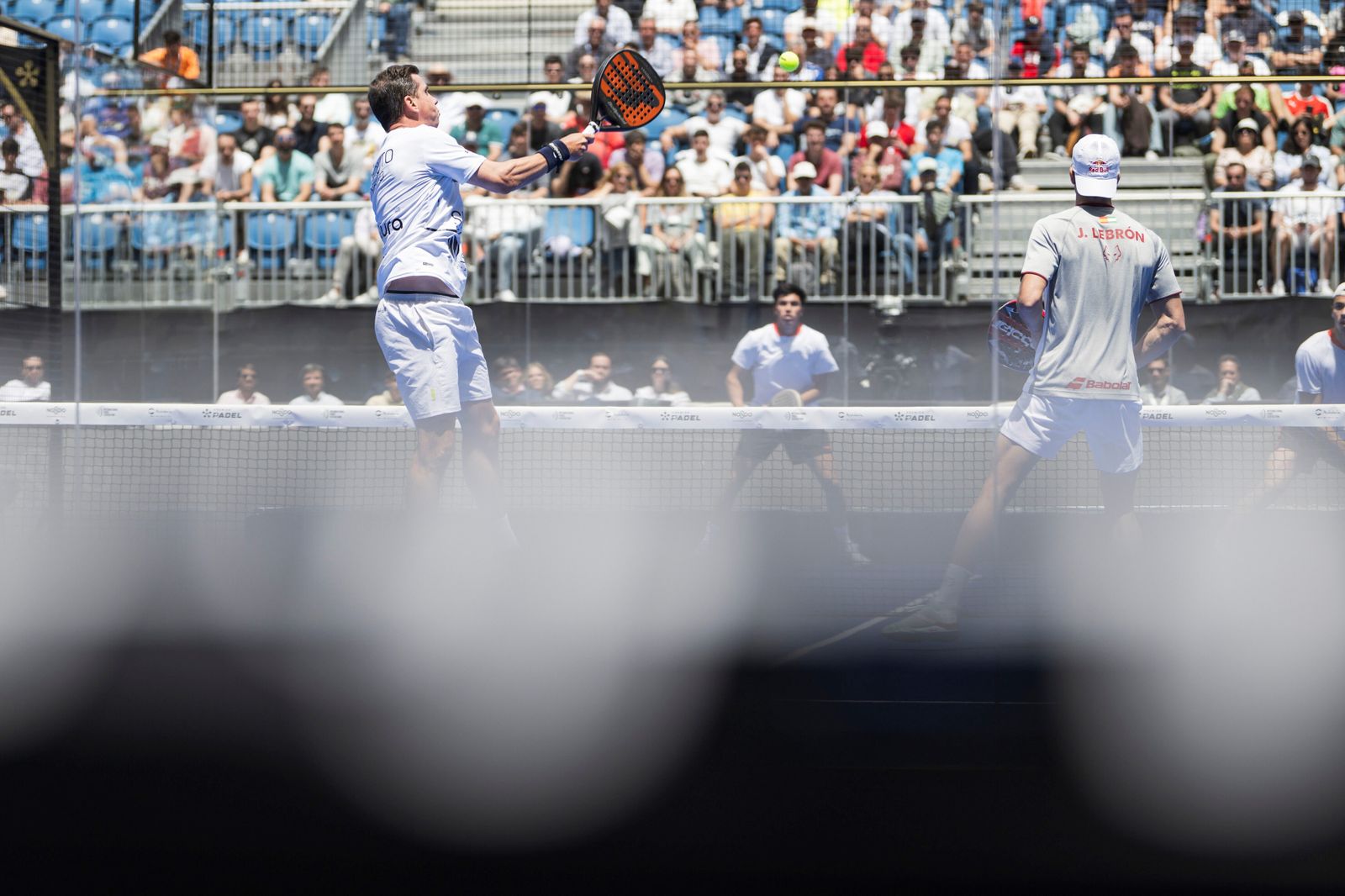 Las mejores fotos de la tercera jornada de pádel en el Estadio de la Cartuja
