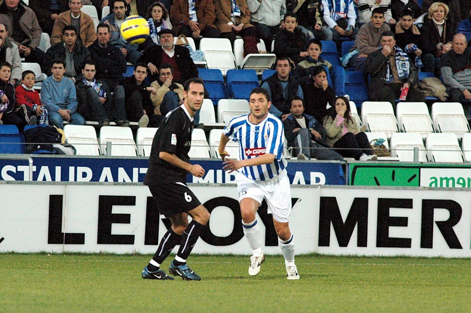 Emilio Viqueira y Vicente Moreno, amigos inseparables, frente a frente en un Recre-Xerez CD.