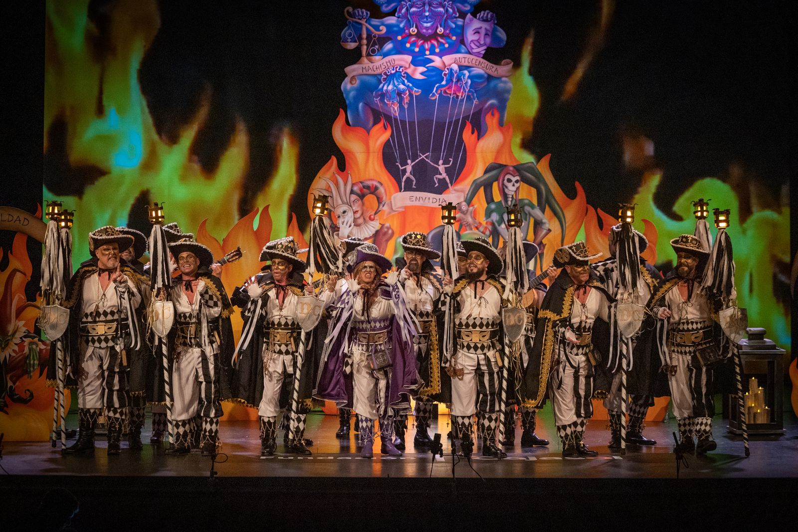 Comparsa 'La comparsa de Doña Cuaresma'