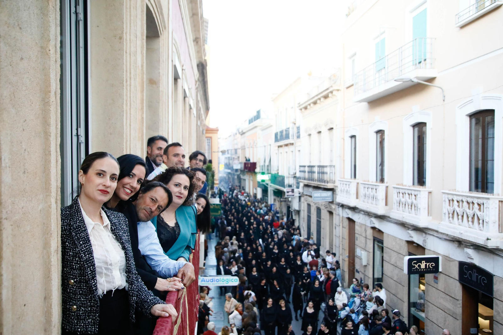 Macarena en la Semana Santa de Almería