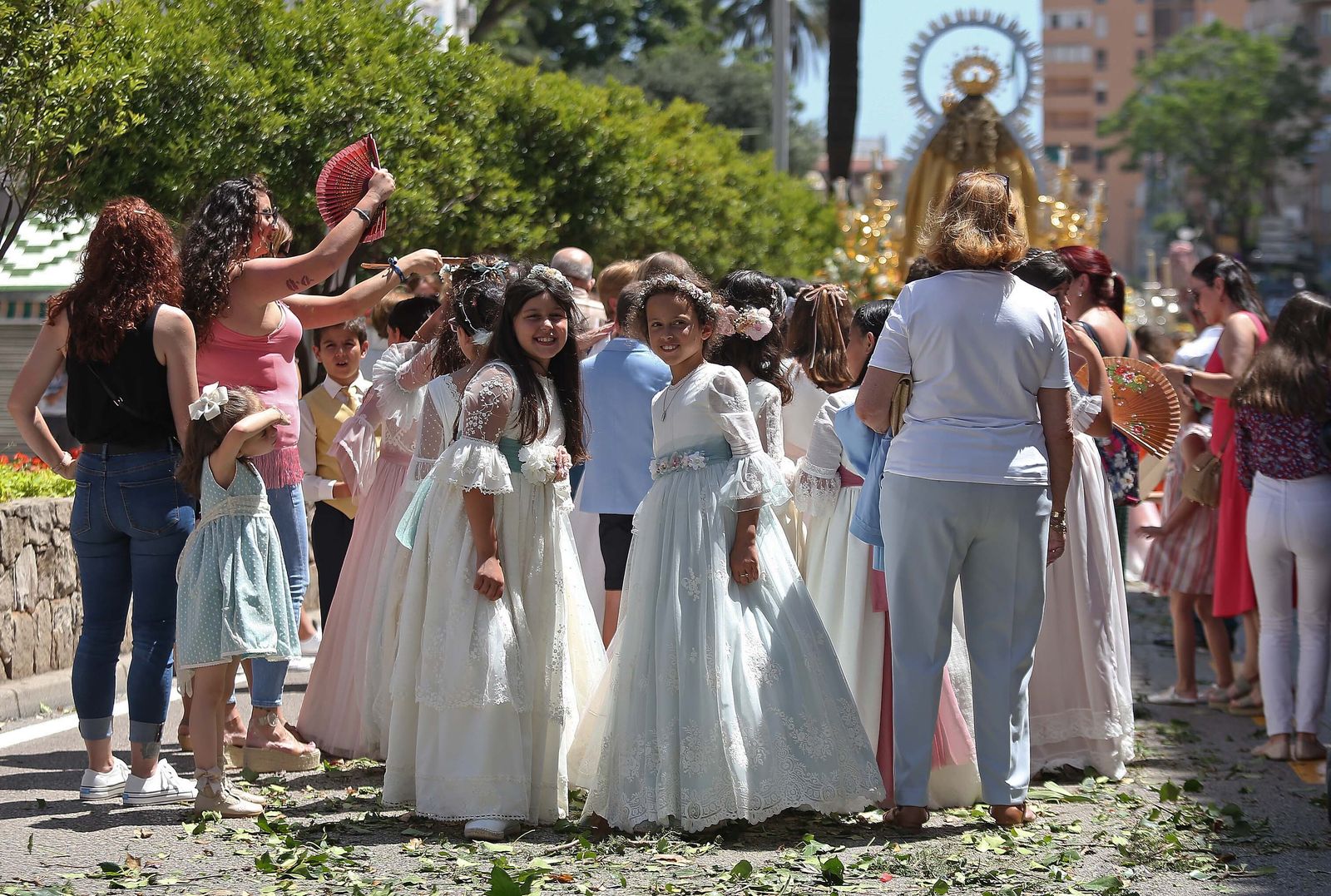 Las imágenes de la  celebración del Corpus Christi en Algeciras