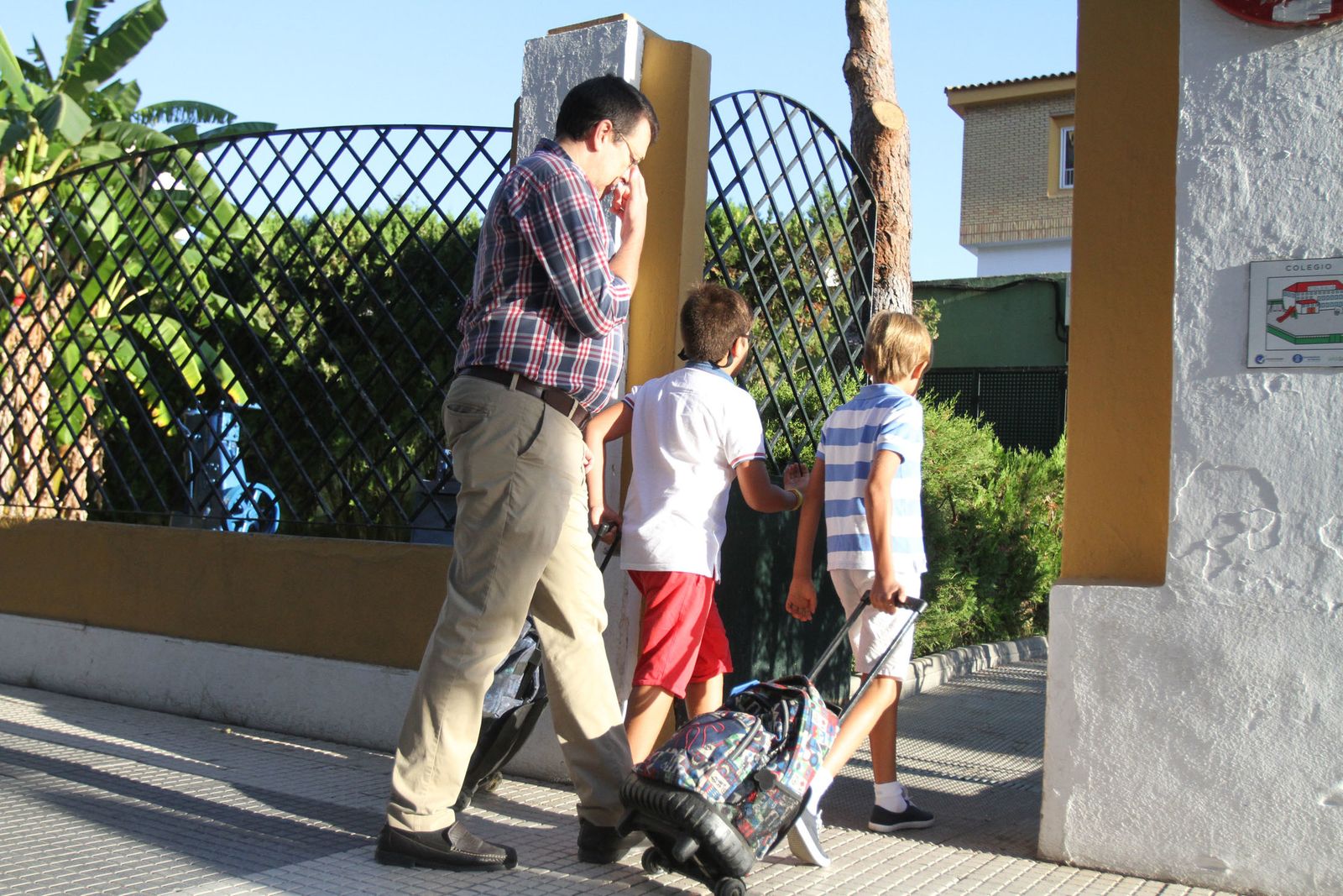 la vuelta al cole en los colegios de Huelva en Imágenes