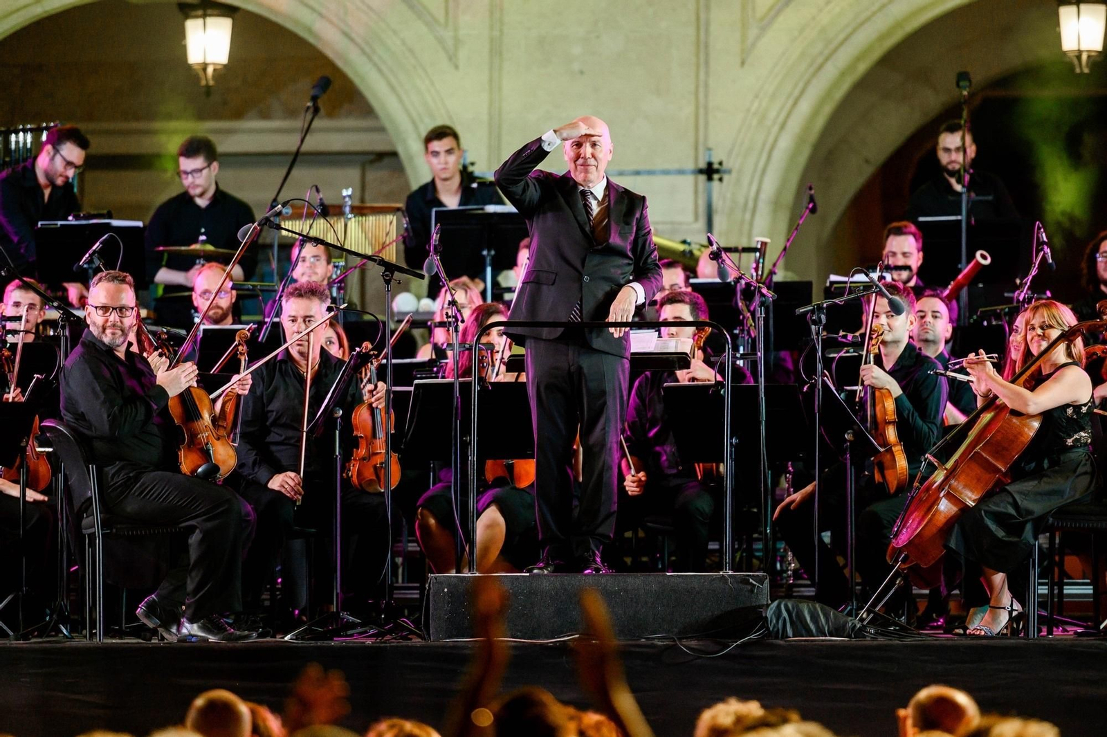 Un momento del concierto.