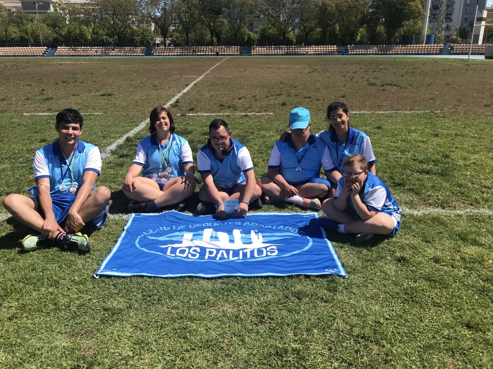 Representantes del club sanjuanero que acudieron al Campeonato.