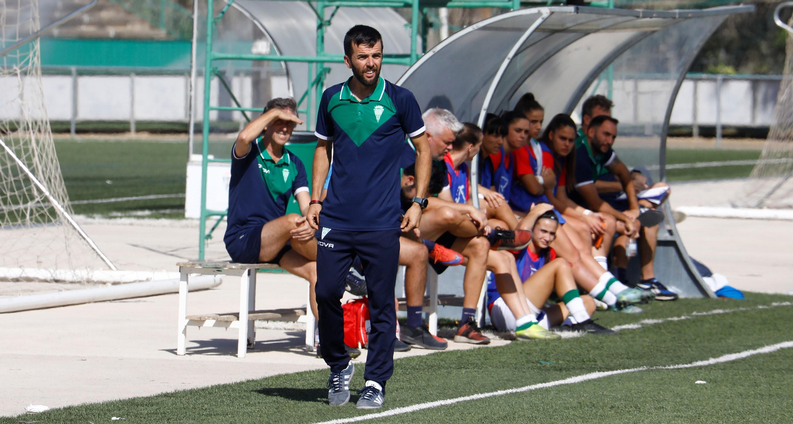 Fran Rodríguez, en un partido del Córdoba Femenino de esta temporada.