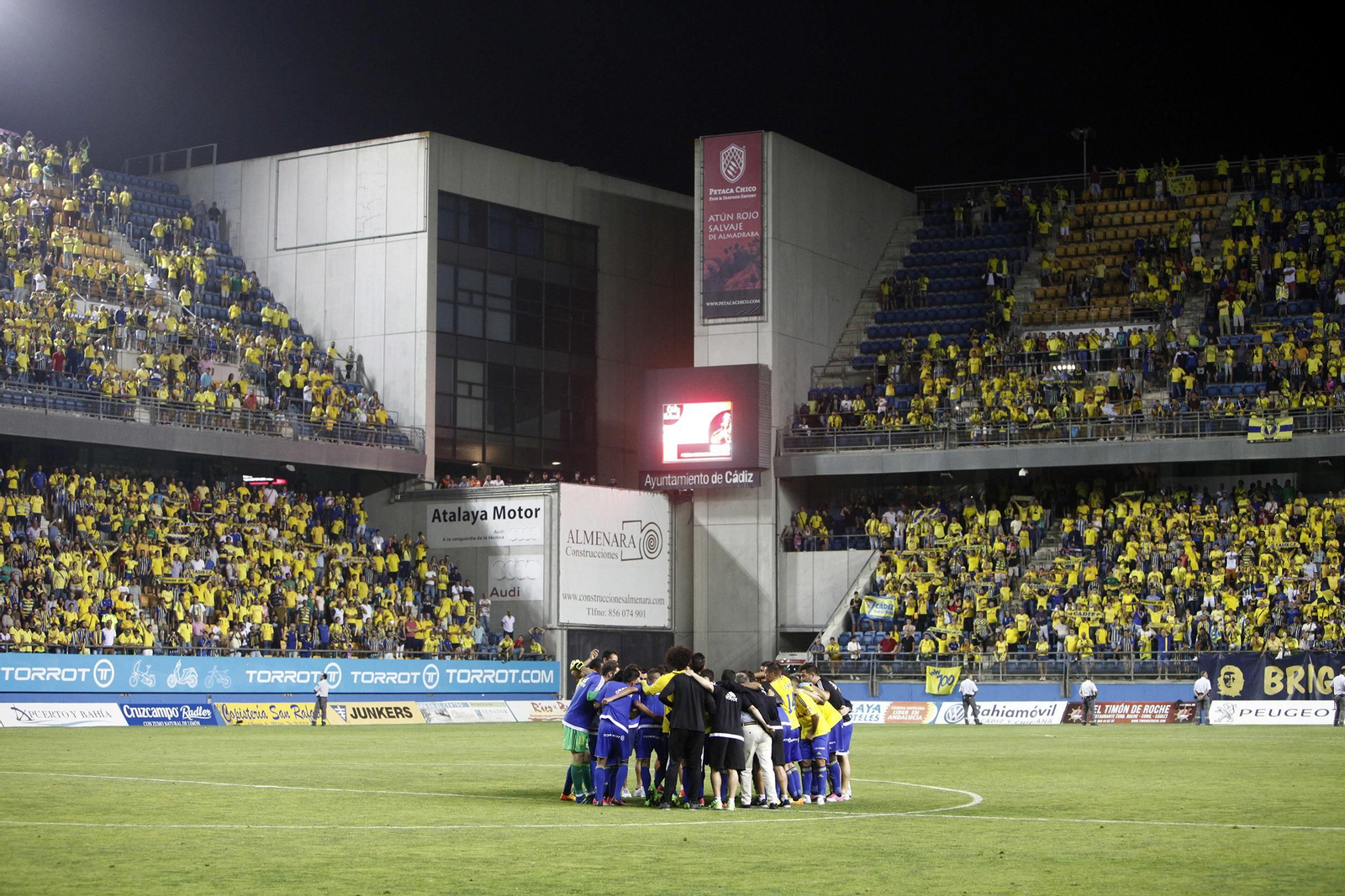 Las imágenes del Cádiz-Tenerife del playoff