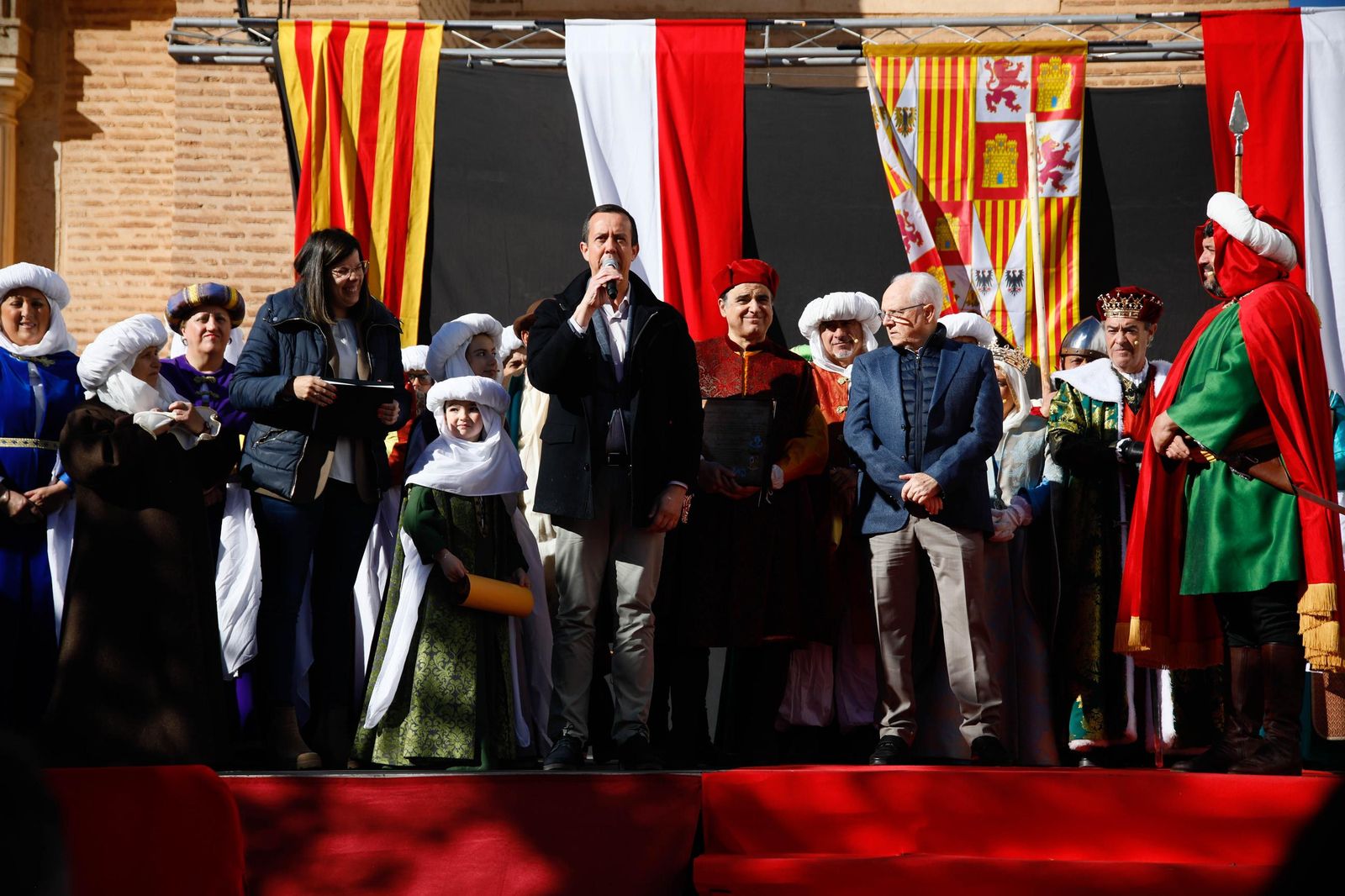 La Recreación de la Pernoctación de los Reyes Católicos en Fiñana, en imágenes