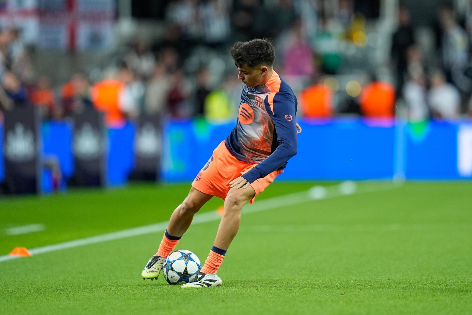 Las fotos del Newcastle-Barcelona