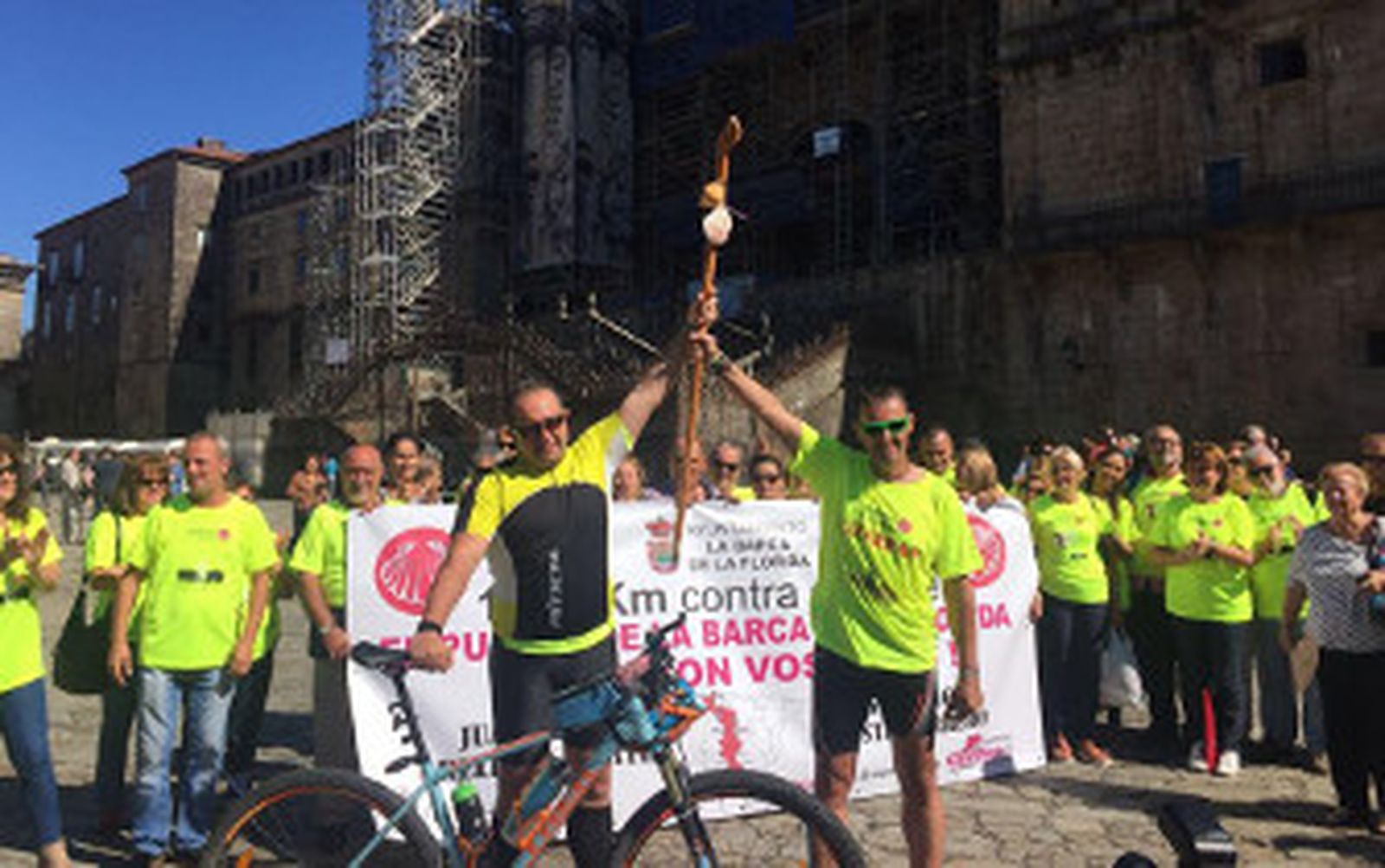 Logra los mil kilómetros contra el cáncer