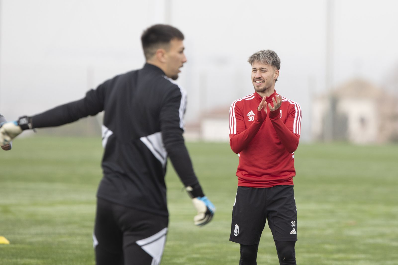 El entrenamiento del Granada CF en imágenes
