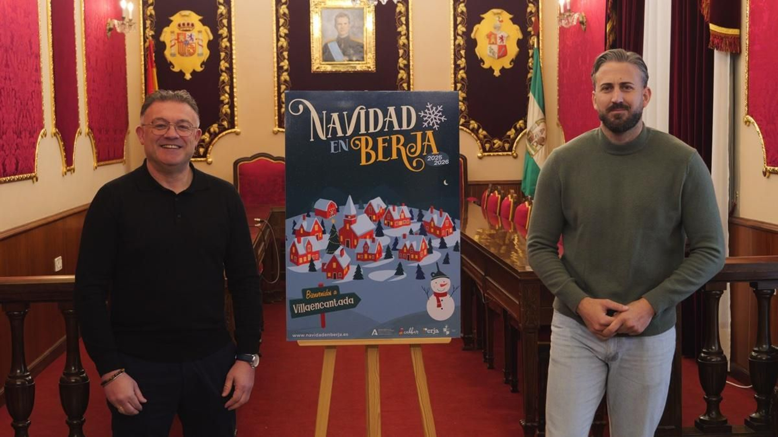 Presentacion del programa Navidad en Berja.