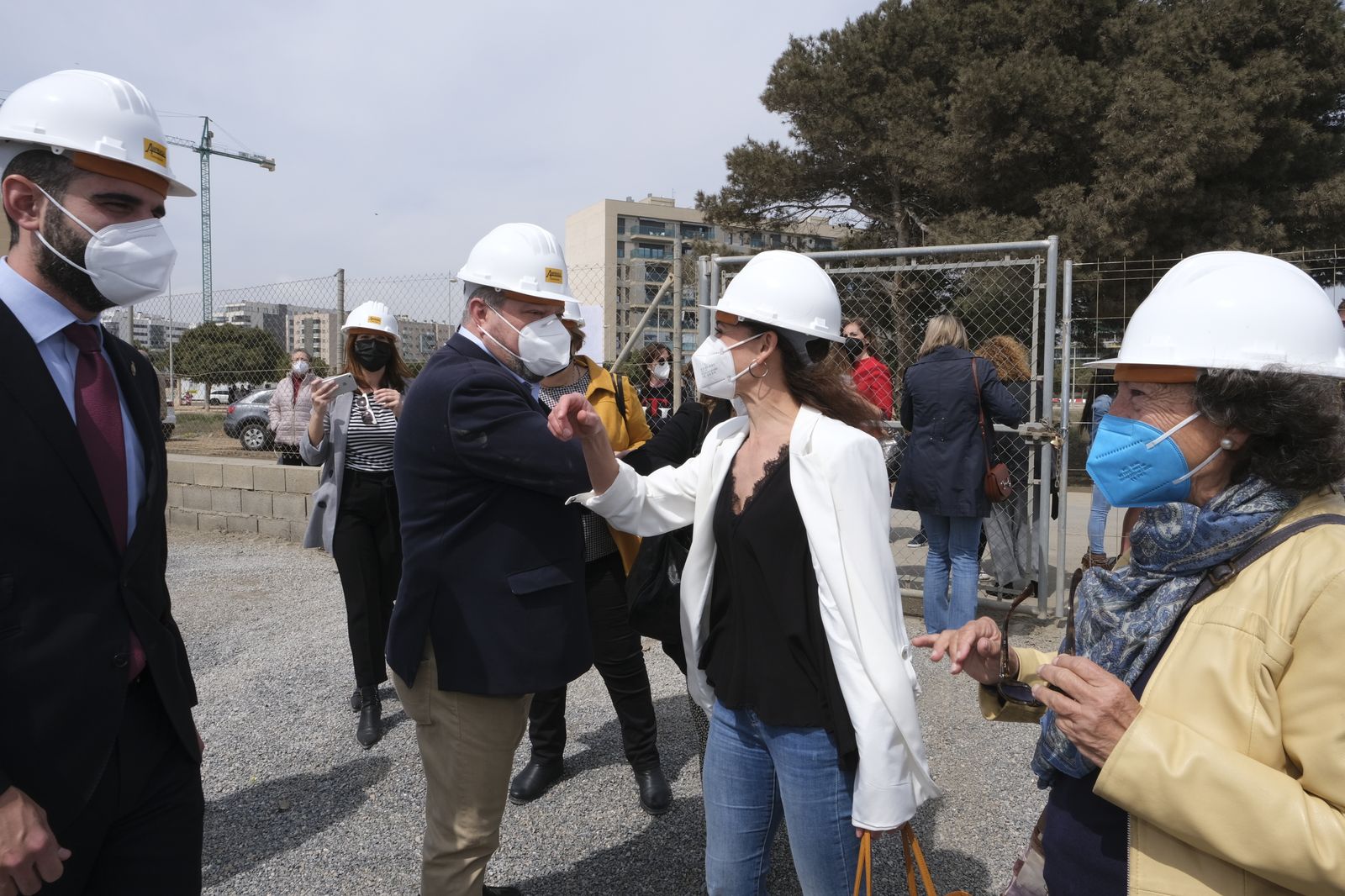 Fotogalería colocación primera piedra Conservatorio Profesional de Danza 'Kina Jiménez' de Almería