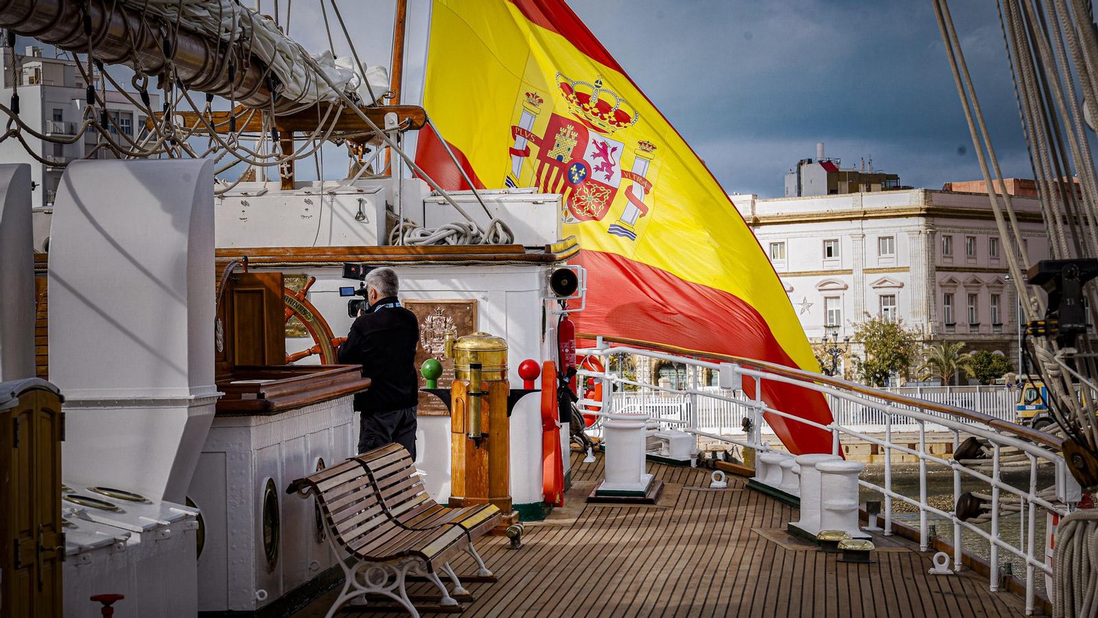 Las imágenes del renovado 'Juan Sebastián de Elcano': Un paseo por el buque escuela