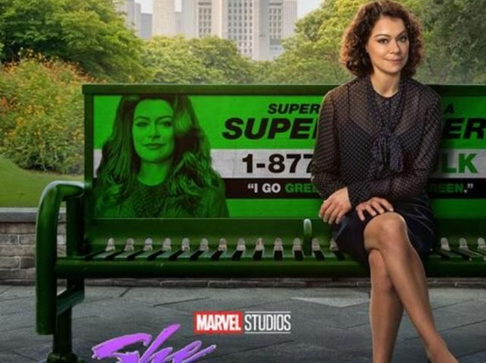Tatiana Maslany es Jennifer Walters en ‘She Hulk: abogada Hulka’.