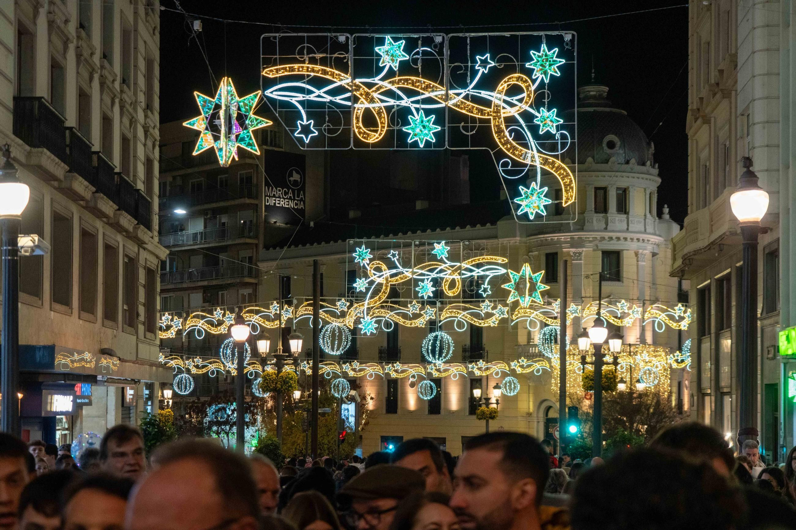 Así son las luces de Navidad de Granada: las mejores fotos