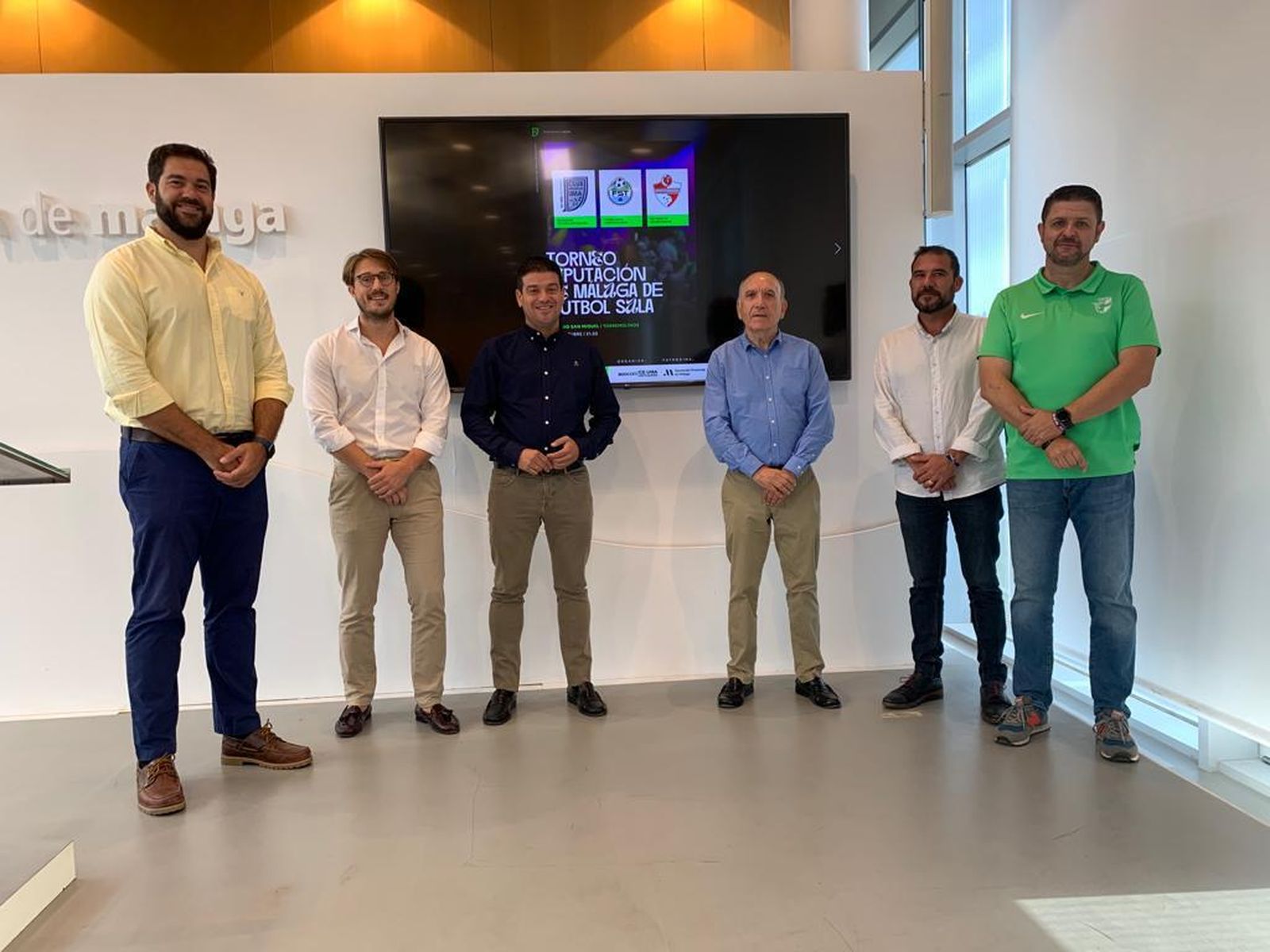 Presentación del torneo en la Diputación.