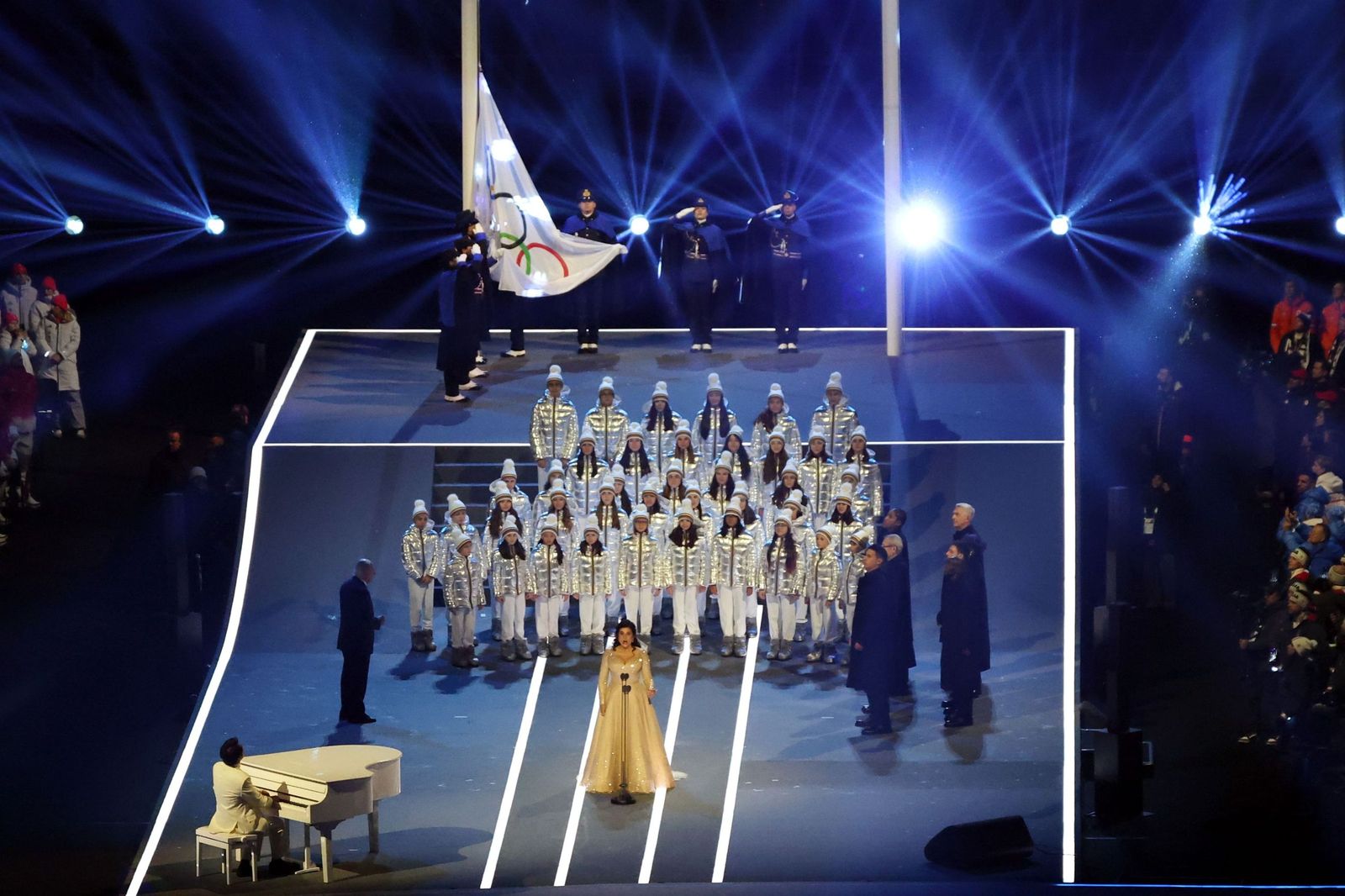 Las fotos de la inauguración de los Juegos Olímpicos de invierno de 2026