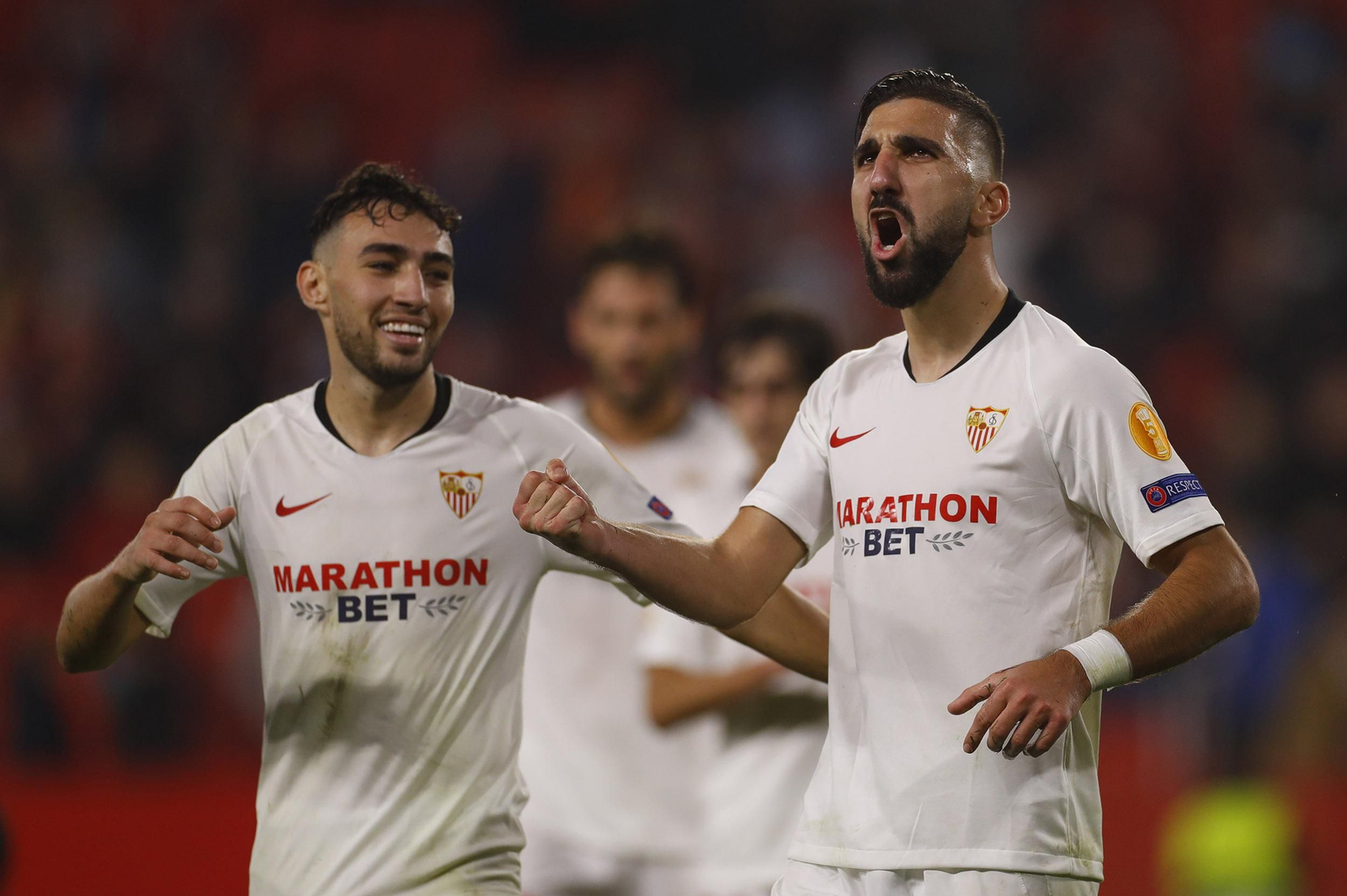 La imágenes del Sevilla fc-Qarabag Fk