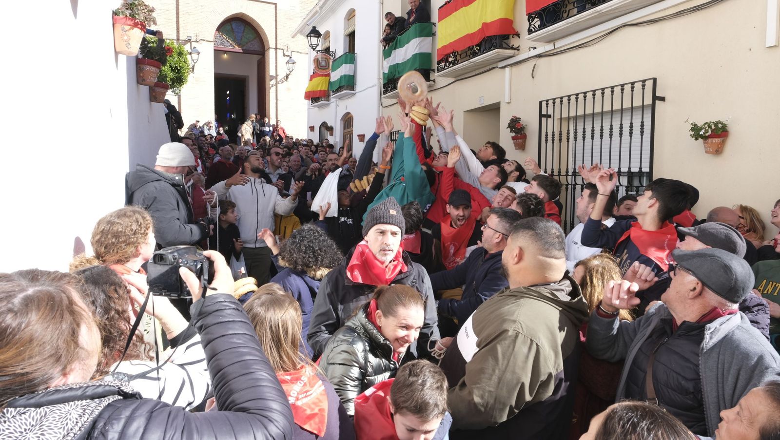 San Sebastián y los roscos de Lubrín, en fotos