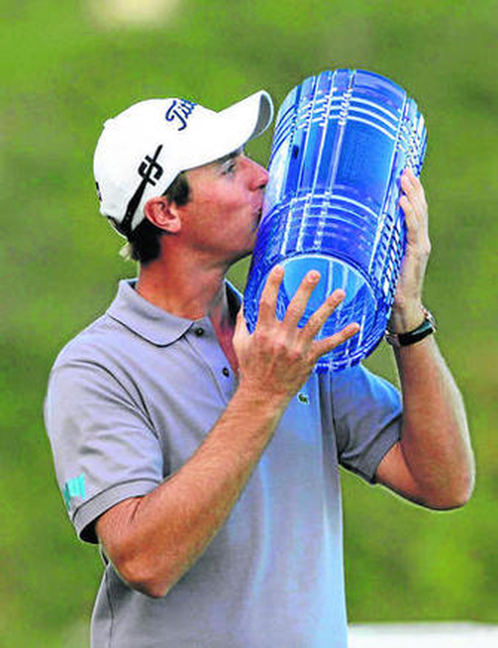 Colsaerts besa el título de ganador del Volvo World Match Play.