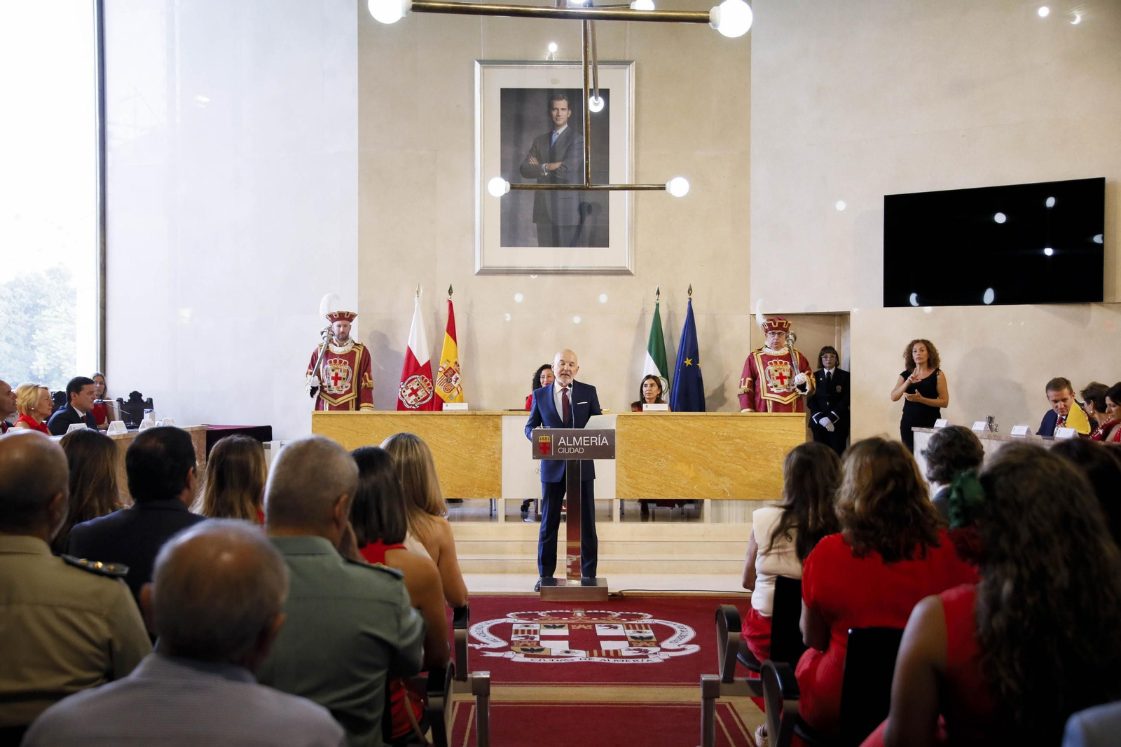 Las imágenes de los acto conmemorativo a los Coloraos