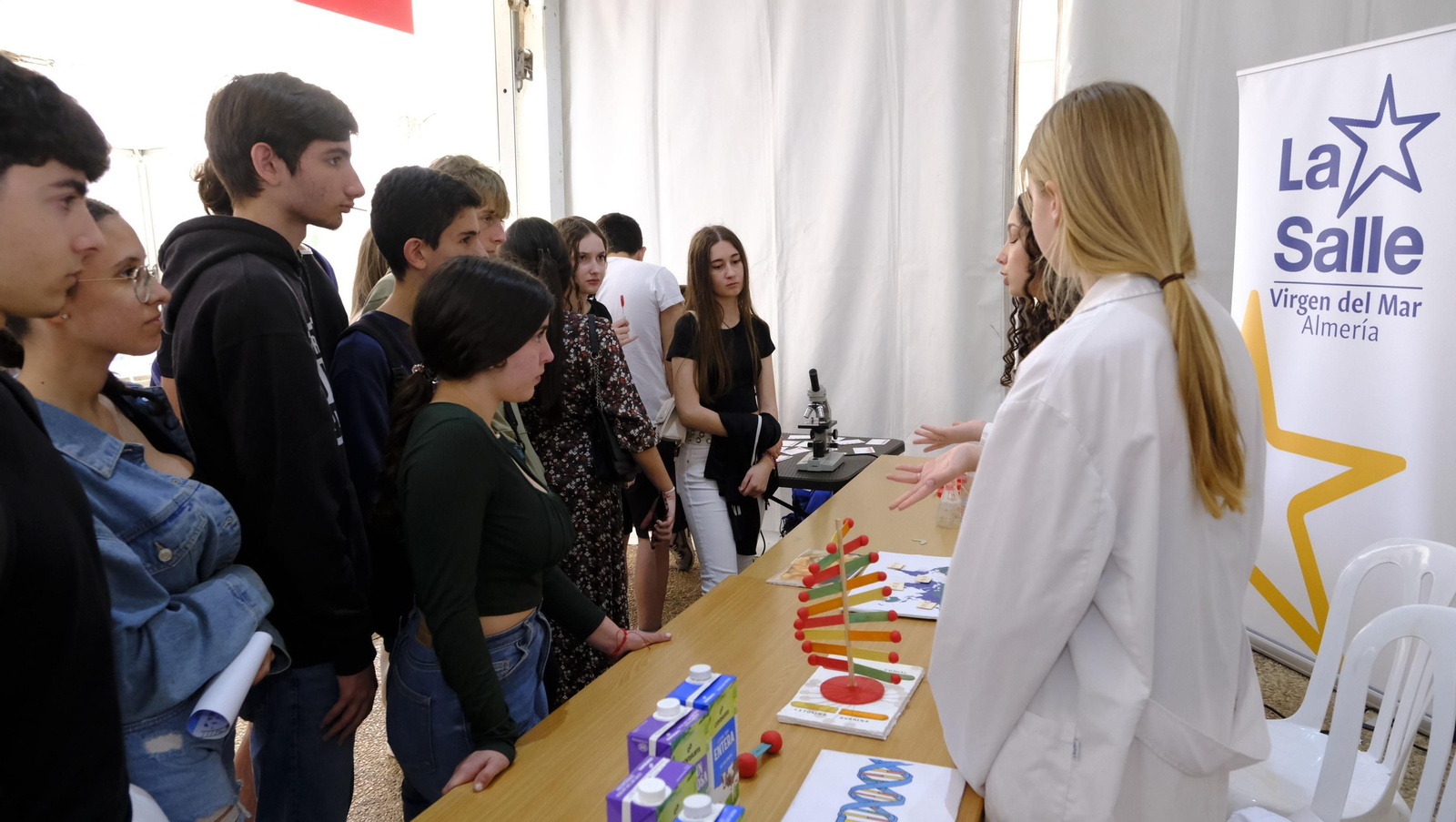 Imágenes de la Feria de la Innovación y la Ciencia en la Universidad de Almería-UAL