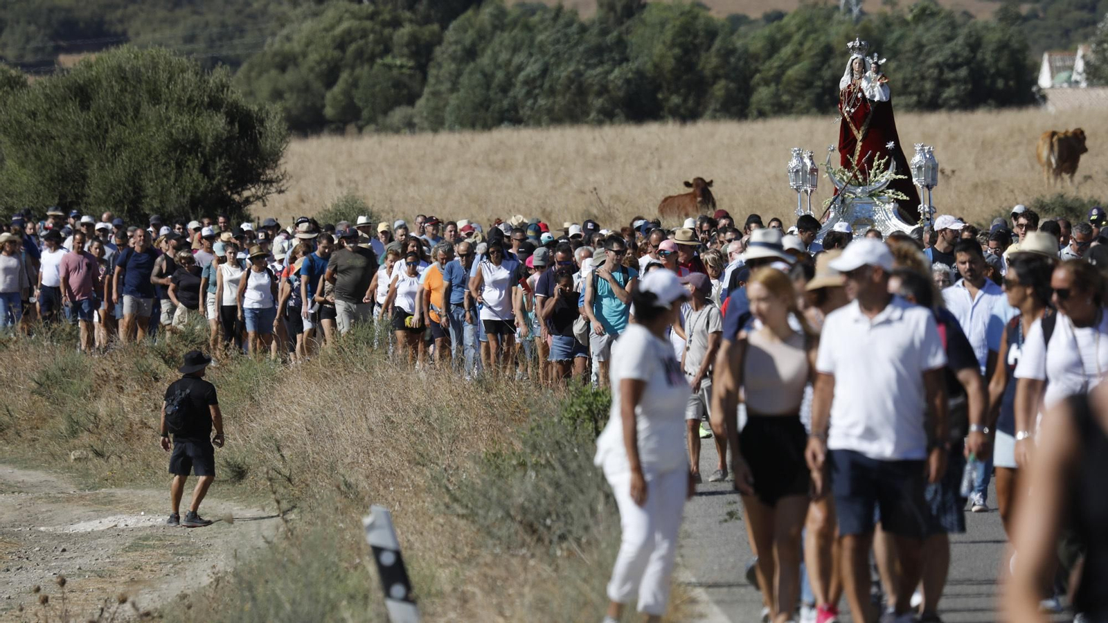Las fotos de la llegada de la Virgen de la Luz a Tarifa