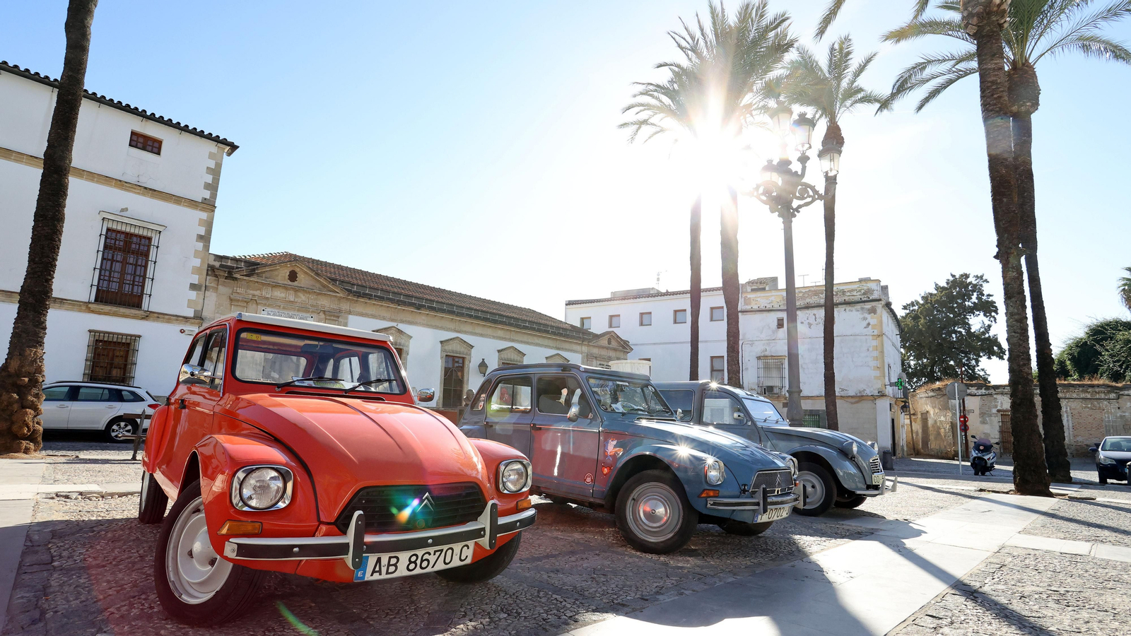 Ruta de Dyane 6 de la asociación Jacobea de Jerez