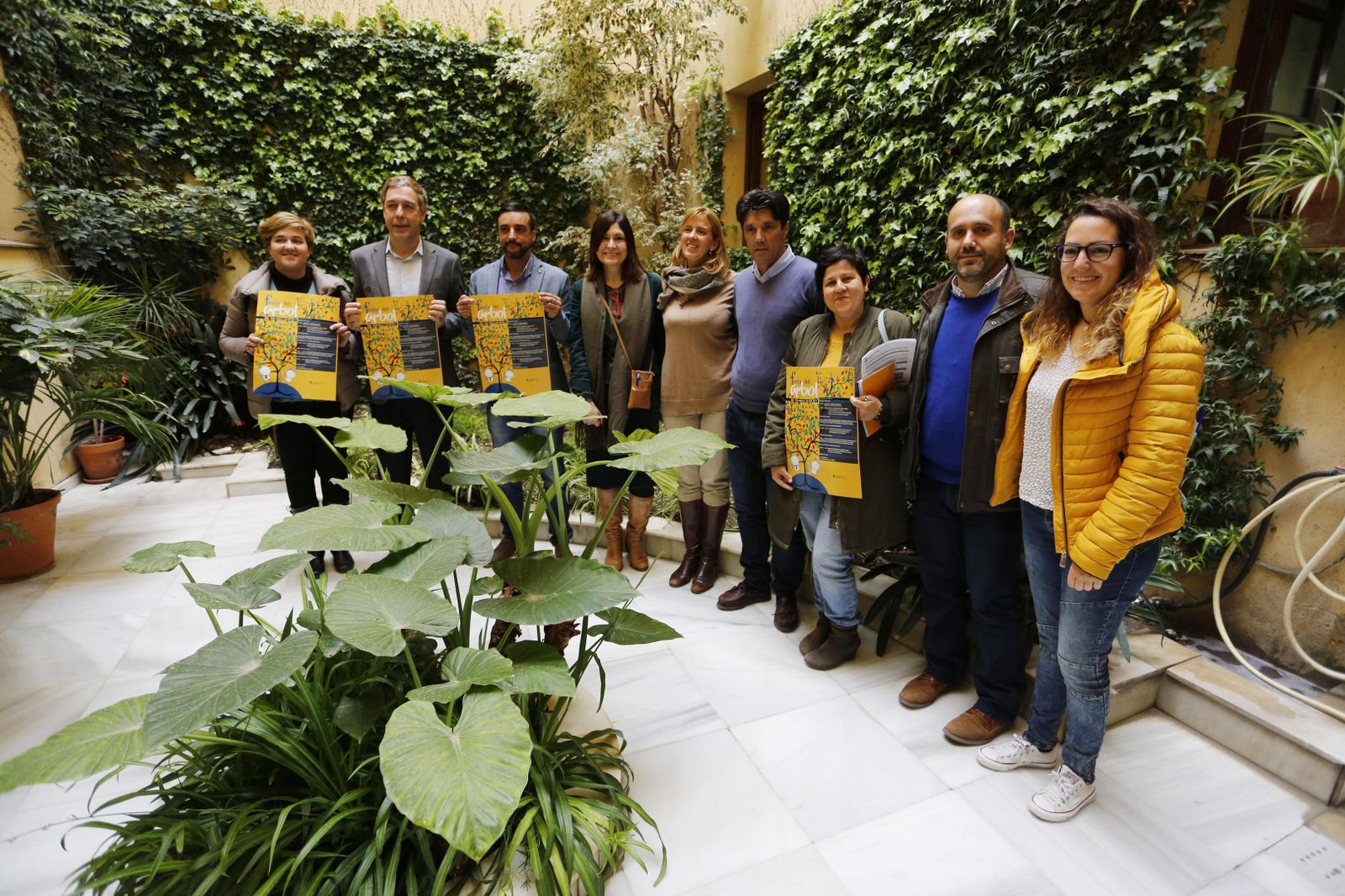 La presentación de las jornadas, ayer en el Ayuntamiento.