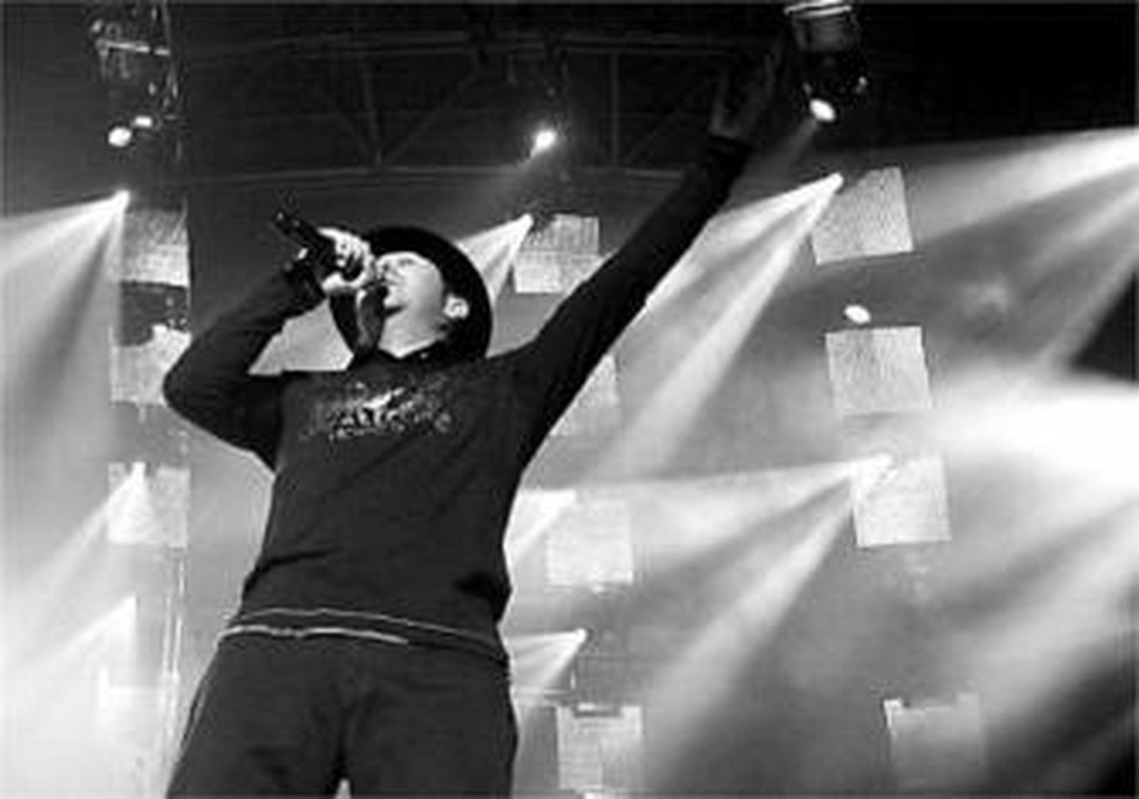 El Barrio, en uno de sus conciertos.